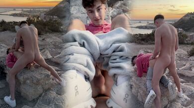 Alo_twink & Oskarx get wild in the great outdoors!