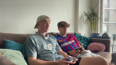 JordanWallxce & Corey Taylor get wild with their video games & hot anal sex