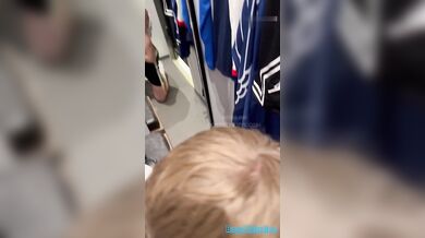 Aiden gets her tight ass drilled hard in changing room by Svandylove