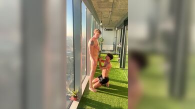 Chasexparkerr & Axel65xxx take turns fucking each other's asses bareback in this hot video