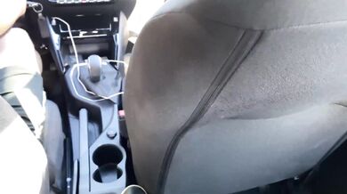 Aguxxxtin gets her tight ass drilled hard in Uber driver's cab