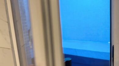 Andrea Coletti's Turkish Bath: A Solo Twink's Breakdown with a Hot Blowjob and Anal Action