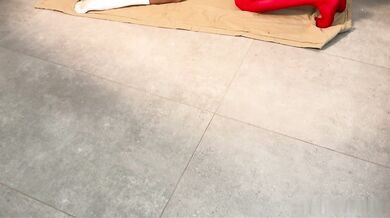 Cristhiaan and friends share Santa's dick for Christmas - Anal threesome with blowjobs and close-ups!