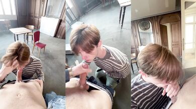 Yanisex and Charlescrv get frisky in abandoned house - a hot, steamy affair!