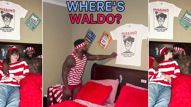JustCobi & Spikey Dee share a steamy anal adventure on Where Is Waldo