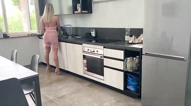 Bigdick Italian boys watch their buddy's hot mom - Edoardo Fresia & Ivan Vettoretto