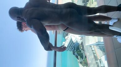 TerryStrokesXXX & Chris_legal take turns on big black cock in hot anal action