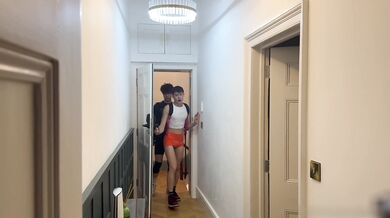 Angelic Boyo fucks NotAShyBoi after a workout with his big cock