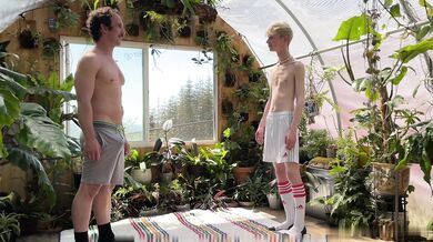 Foursome of horny teen boys take on big dicks in raw bareback action - Colton,Greg,xxlildrewxx, Dil