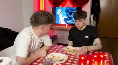 Andrea Bianchi bangs her boyfriend Giulioxleone on Valentine's Day - only the hottest porn