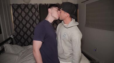 Cooper Hayes takes a deep anal pounding and cums hard inside his tight ass