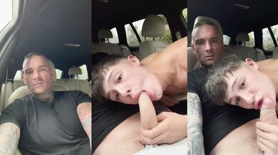 Watch Cole Bently Blow MrBilly Essex in the car - British femboy's ultimate satisfaction