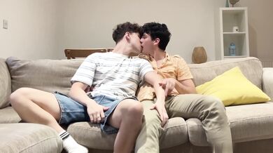 Tyler Tanner & Angelic Boyo bareback in a wild anal fisting