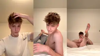 Luca Pfister’s Hot Cumshow for his fans – A steamy, hot porno video