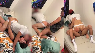 Leonjeko gets her tight ass drilled by Jerkio Leon in a steamy close-up action