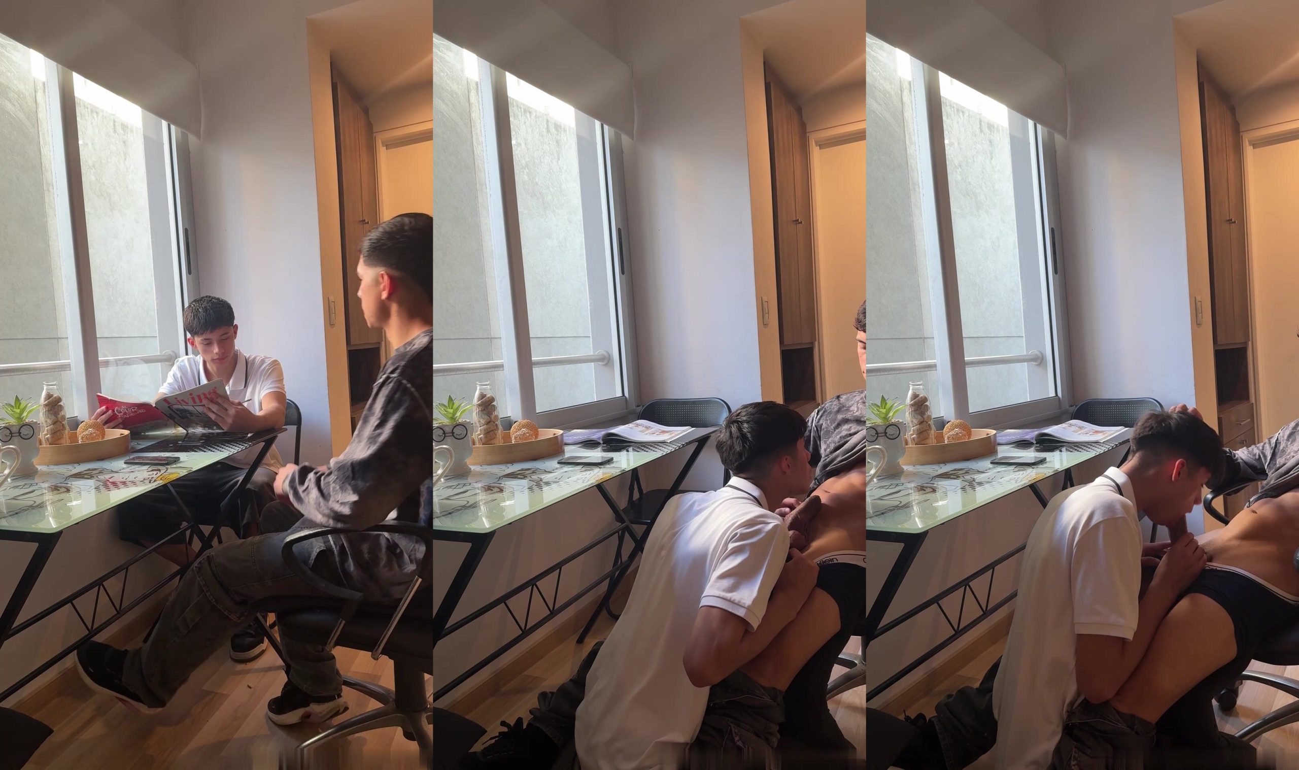 Francesco Ferro fails his Latino student and gives him a taste of his own dick