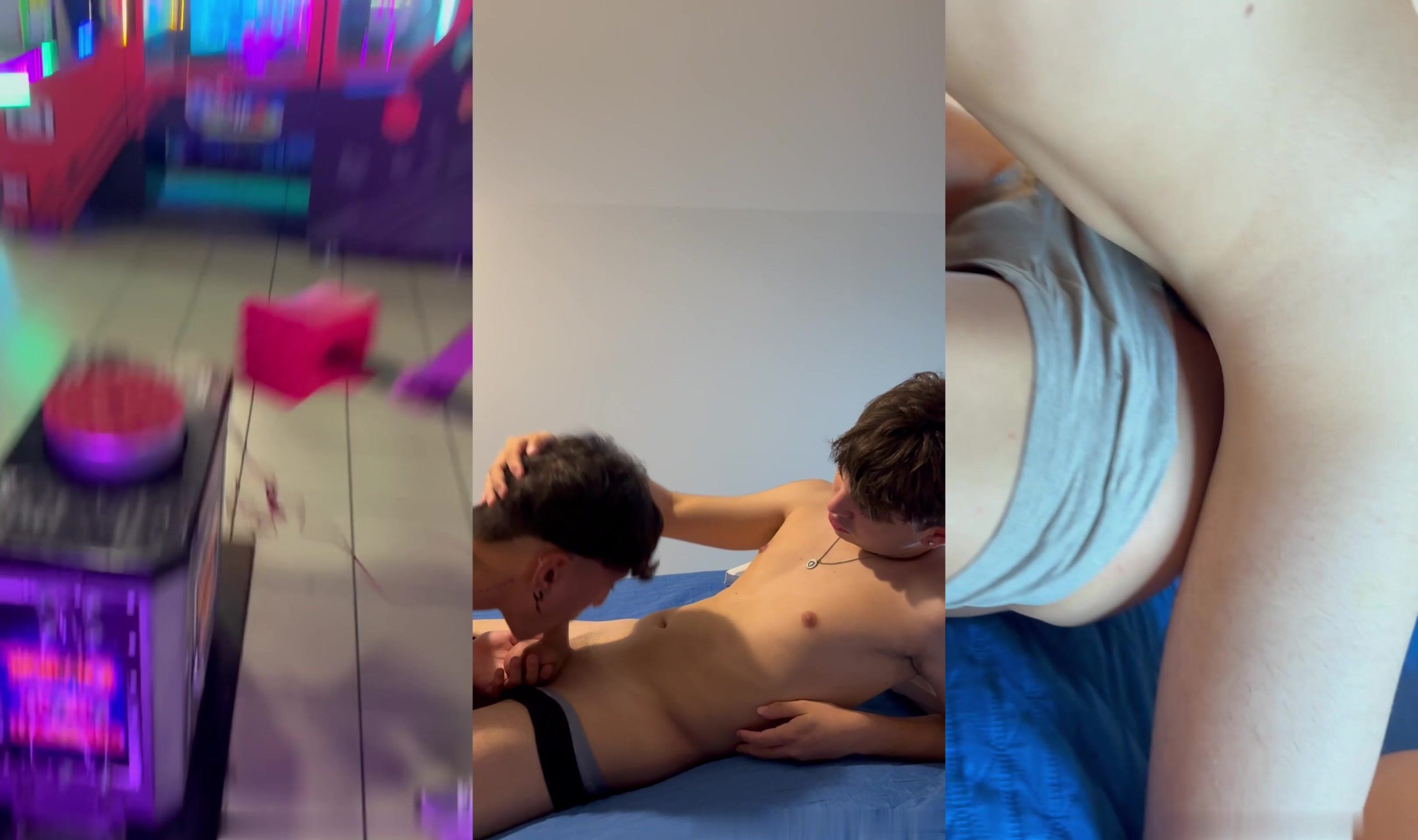 Daniele Pickup gets her sweet twink fix at the Arcades shop